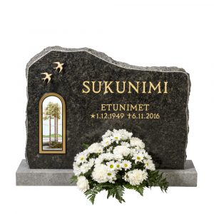 Kivilähde, gravestones