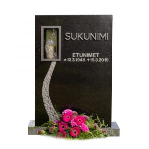 Kivilähde, gravestone, lantern