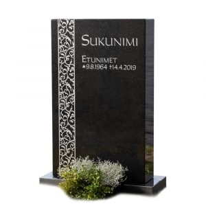 Kivilähde, gravestone, ornament